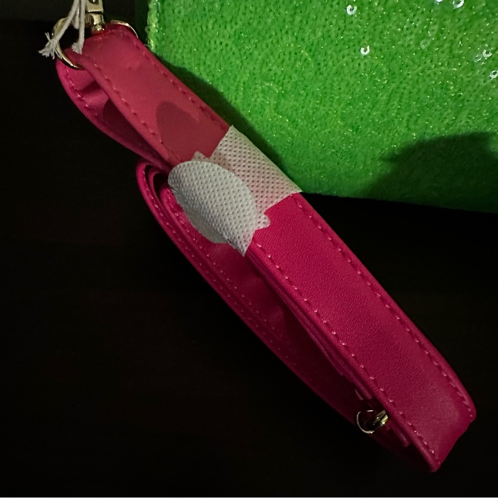 Disney Minnie Mouse Multicolor Neon Sequin Loungefly Crossbody Handbag: NWT - Picture 13 of 15